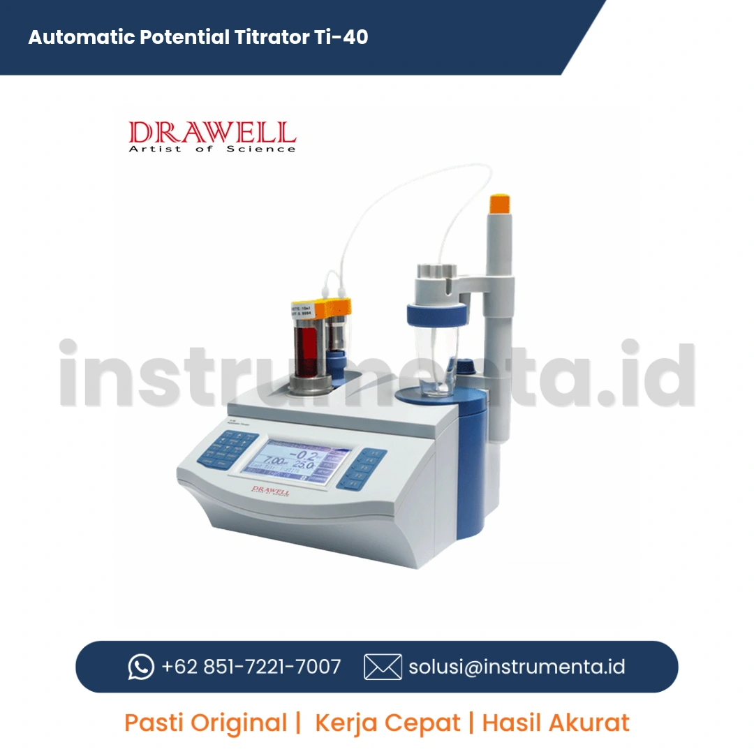 Jual Automatic Potential Titrator Ti-40 Asli & Bergaransi | Alat Titrasi Potensiometrik Laboratorium
